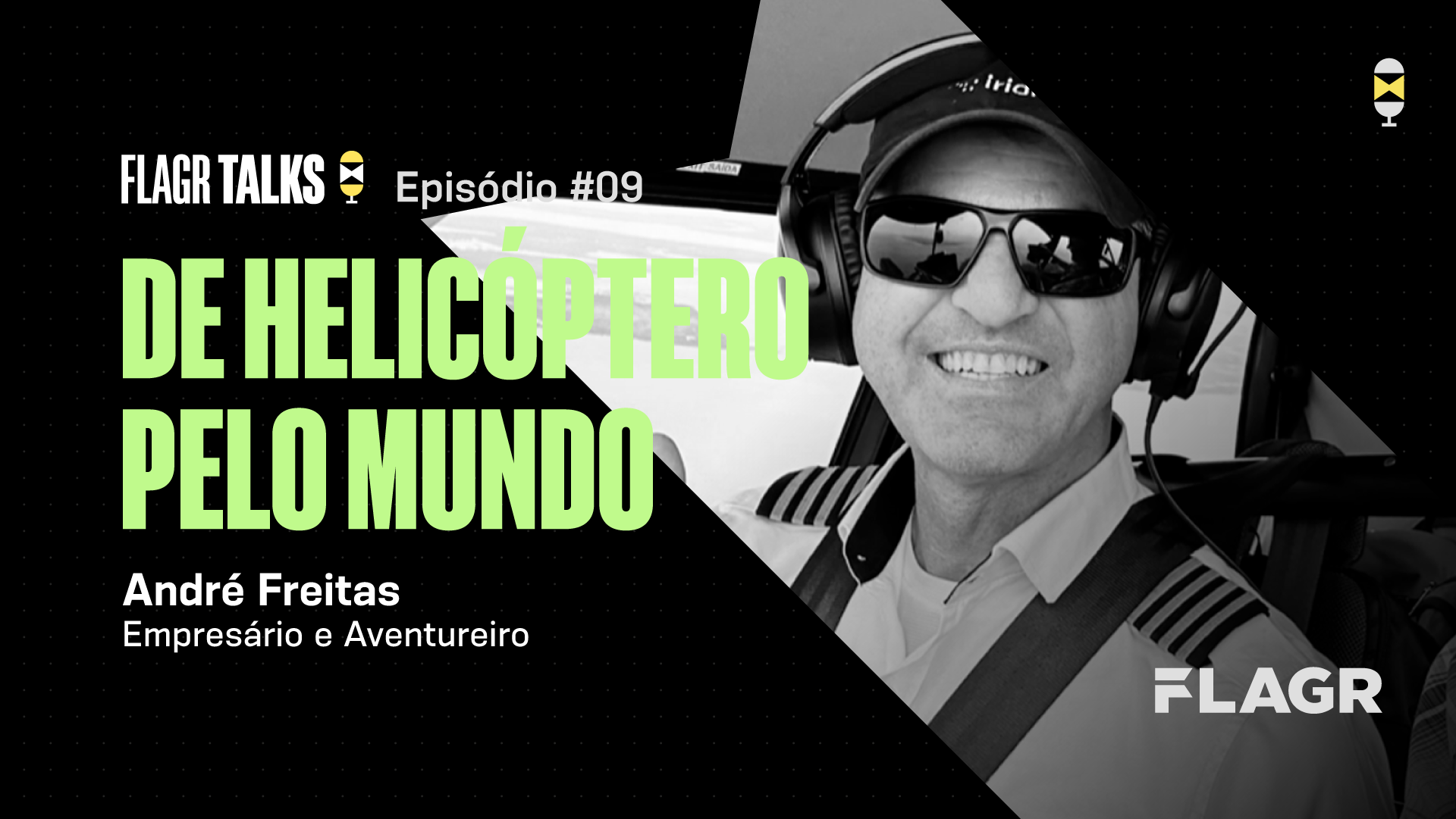 Neste episódio imperdível, Vaty Colombo, CEO da Empória, recebe André Freitas, empresário e aventureiro que foi o primeiro brasileiro a dar a volta ao mundo de helicóptero.